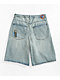 Empyre Ultra Loose Light Blue Denim Skate Shorts - Thumbnail image 5 of 8