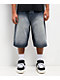 Empyre Ultra Loose Medium Blue Denim Skate Shorts - Thumbnail image 1 of 5