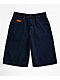Empyre Ultra Wide Dark Blue Skate Jean Shorts - Thumbnail image 4 of 6