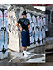 Empyre Ultra Wide Dark Blue Skate Jean Shorts - Thumbnail image 5 of 5