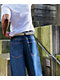 Empyre Ultra Wide Evening Dark Blue Skate Jeans - Thumbnail image 3 of 6