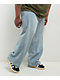 Empyre Ultra Wide Fit Colby Light Blue Wash Denim Skate Jeans - Thumbnail image 3 of 8