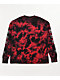 Empyre Velma Rose Black & Red Tie Dye Long Sleeve T-Shirt