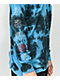 Empyre Velma Rose Blue Tie Dye Long Sleeve T-Shirt - Thumbnail image 4 of 4