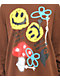 Empyre Velma camiseta marrón de manga larga estampada en todas partes