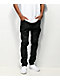 Empyre Verge Destroyed Black Tapered Skinny Jeans