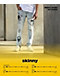 Empyre Verge Sprint Blue Distressed Tapered Skinny Jeans - Thumbnail image 3 of 7