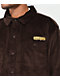 Empyre Wale Brown Corduroy Long Sleeve Button Up Shirt