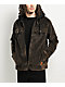 Empyre Warrant Black Wash Corduroy Hooded Work Jacket - Thumbnail image 1 of 5