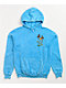Empyre We Grow Blue Mineral Wash Hoodie - Thumbnail image 2 of 3