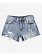 Empyre Weekend Festival Light Wash Denim Cutoff Shorts - Thumbnail image 6 of 7