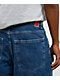 Empyre Wheelie Blue Ultra Wide Skate Jeans - Thumbnail image 4 of 5