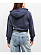 Empyre With Love Blue Crop Zip Hoodie - Thumbnail image 2 of 3