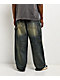 Empyre Work Ultra Wide Dirty Wash Blue Skate Jeans - Thumbnail image 2 of 9