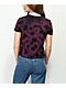 Empyre Yohanna Rose camiseta tie dye morada