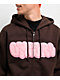 Empyre Yolked Brown Zip Hoodie - Thumbnail image 3 of 4
