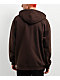 Empyre Yolked Brown Zip Hoodie - Thumbnail image 2 of 4