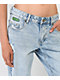 Empyre Zia Low-rise Split Hem Denim Jeans - Thumbnail image 6 of 8