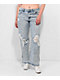 Empyre Zia Low-rise Split Hem Denim Jeans - Thumbnail image 4 of 8