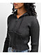 Empyre Zippy Limestone Crop Zip Hoodie - Thumbnail image 3 of 4