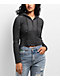 Empyre Zippy Limestone Crop Zip Hoodie - Thumbnail image 2 of 4