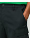 Empyre pantalones cargo de skate negros