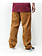 Empyre pantalones skate holgados de mezclilla en tabaco