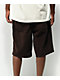 Empyre shorts de pana marrón de corte holgado