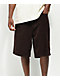 Empyre shorts de pana marrón de corte holgado