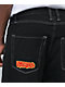 Empyre vaqueros de skate negros bordados