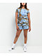 Empyre x Realtree EDGE Colors Blue Camo Boxy Crop T-Shirt - Thumbnail image 4 of 4
