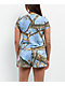 Empyre x Realtree EDGE Colors Blue Camo Boxy Crop T-Shirt - Thumbnail image 2 of 4