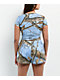Empyre x Realtree Edge Blue Camo Crop T-Shirt - Thumbnail image 2 of 5