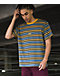 Enjoi San Feliz Slate Blue Stripe T-Shirt - Thumbnail image 1 of 5