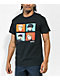 Episode x Jujutsu Kaisen Panels Black T-Shirt - Thumbnail image 1 of 2
