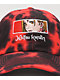 Episode x Jujutsu Kaisen Red & Black Tie Dye Strapback Hat