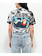 Episode x Jujutsu Kaisen Yuji & Megumi Black Tie Dye Crop T-Shirt - Thumbnail image 1 of 3