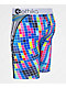 Ethika Calzoncillos Boxer a cuadros multicolor