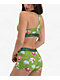 Ethika Crane Heritage Green Sports Bra - Thumbnail image 2 of 3