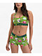 Ethika Crane Heritage Green Sports Bra - Thumbnail image 1 of 3