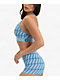 Ethika Eternal Monogram Blue Sports Bra - Thumbnail image 3 of 3
