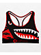 Ethika Hood Nation sujetador deportivo de camuflaje rojo