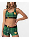 Ethika Kiss Me Green Sports Bra - Thumbnail image 3 of 4