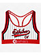 Ethika Play Ball White Sports Bra - Thumbnail image 1 of 3