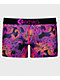 Ethika Water Paisley Purple Staple Boyshort Underwear