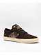 Etnies Barge LS Dark Brown, Black & Brown Skate Shoes  - Thumbnail image 1 of 4