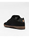 Etnies Fader Black & Gum Skate Shoes - Thumbnail image 2 of 5