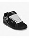 Etnies Fader Black & White Skate Shoes - Thumbnail image 1 of 4