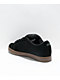 Etnies Kingpin zapatos de skate negros, gris oscuro y de goma