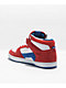 Etnies MC Rap Hi Red, White & Blue Skate Shoes - Thumbnail image 2 of 4
